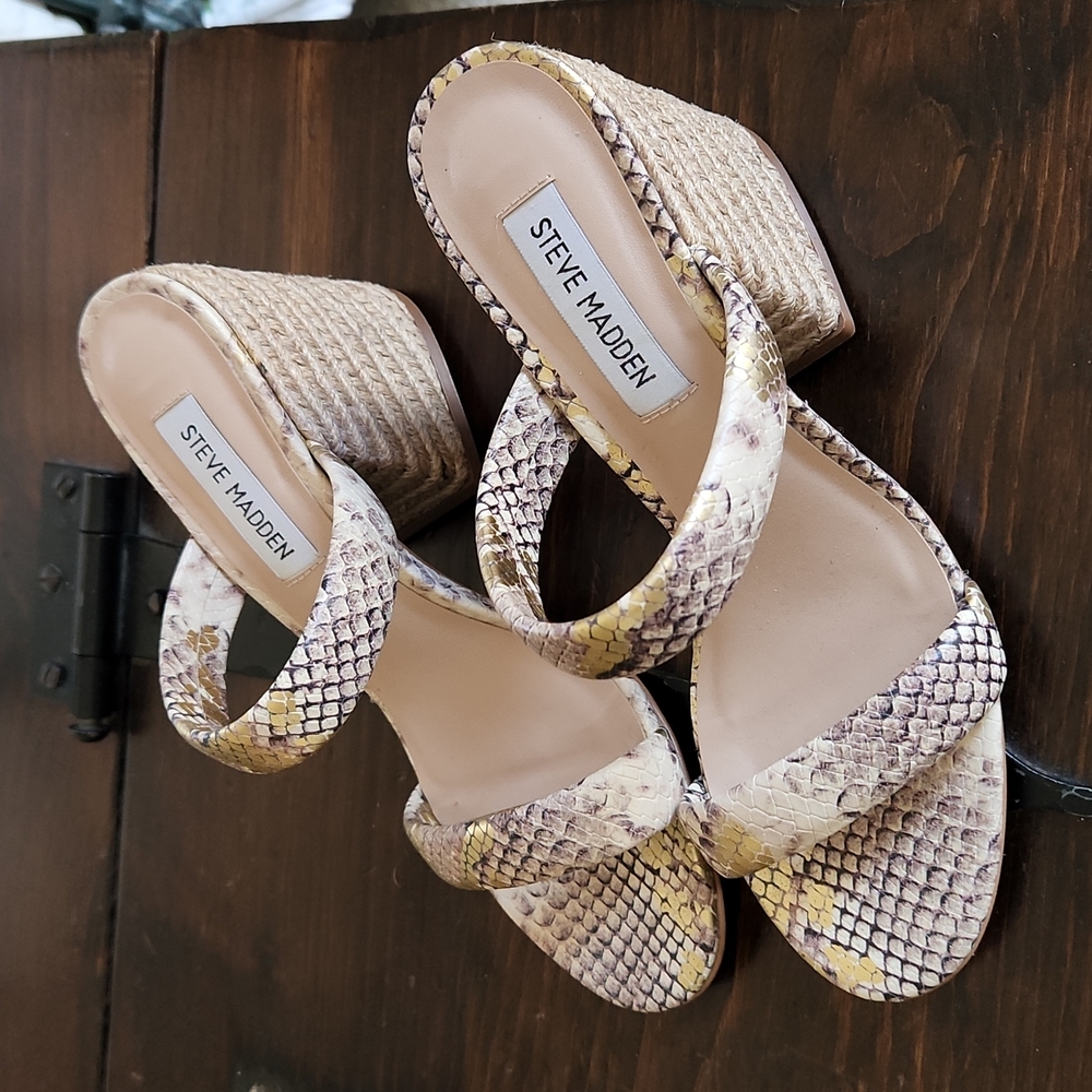 Steve Madden block heels